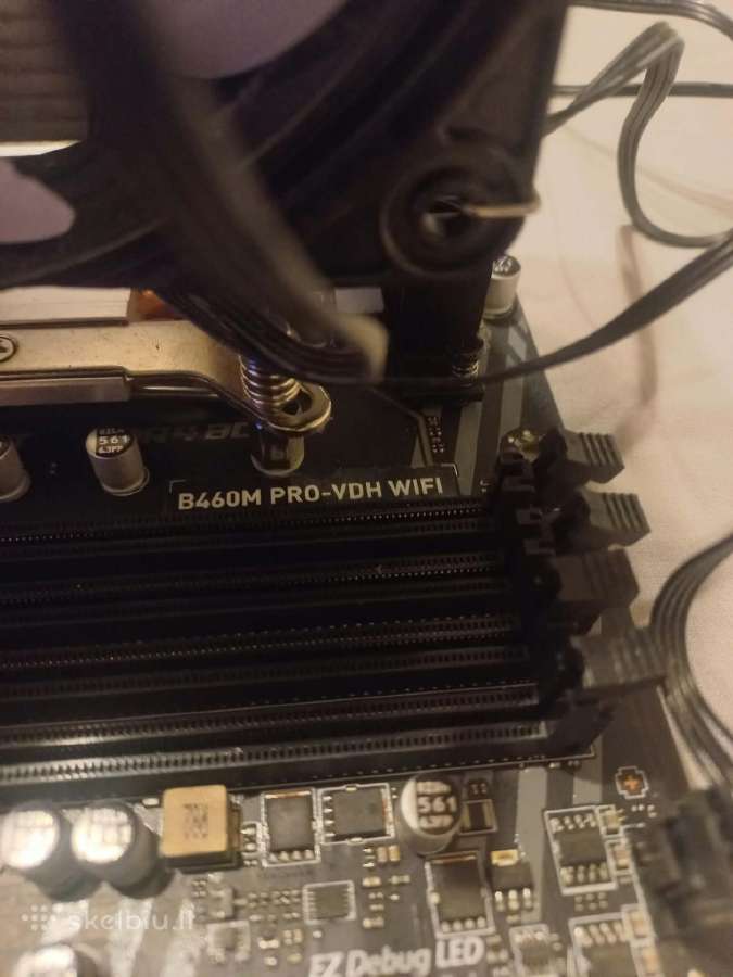 Intel Core i7-10700k Msi B460m Pro-vdh WiFi - nuotraukos Nr. 3