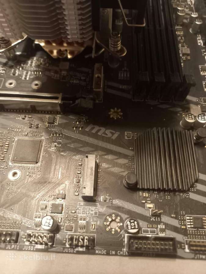 Intel Core i7-10700k Msi B460m Pro-vdh WiFi - nuotraukos Nr. 4