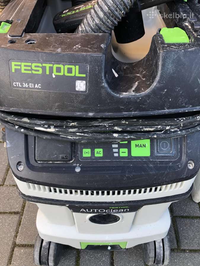 Festool siurblys + festool šlyfuokle - nuotraukos Nr. 3