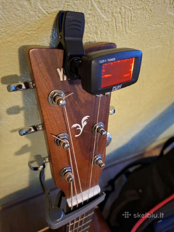Gitara Yamaha F370 su dėklu ir priedais - nuotraukos Nr. 8