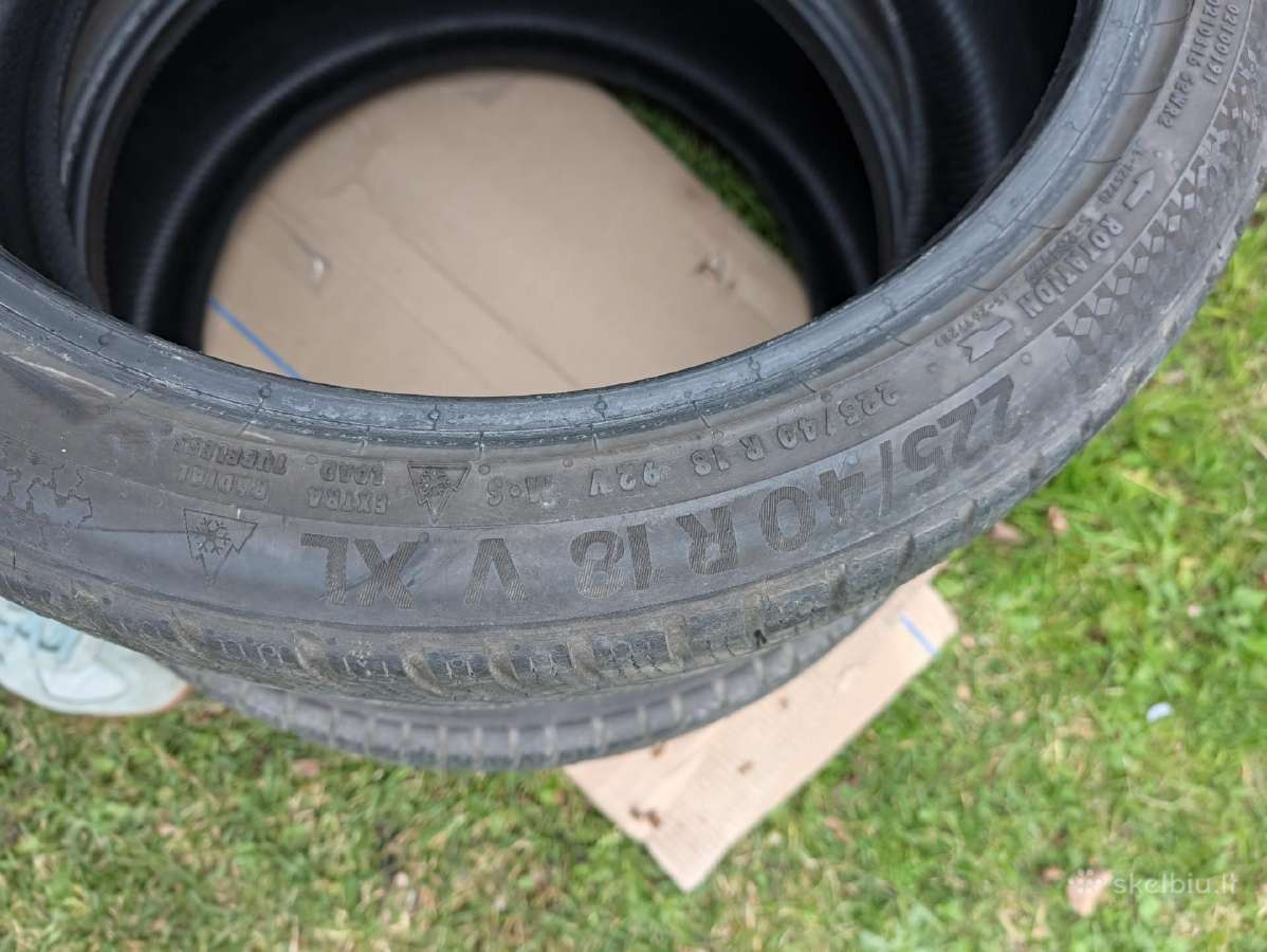 Continental wintercontact 225/40 R18 - nuotraukos Nr. 13