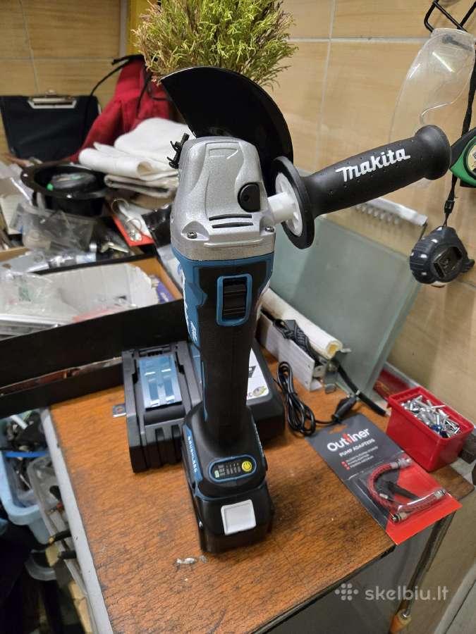 Makita Dga404 kampinis šlifuoklis (bulgarkė) - nuotraukos Nr. 2
