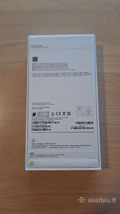 iPhone Pro max 17 - nuotraukos Nr. 2