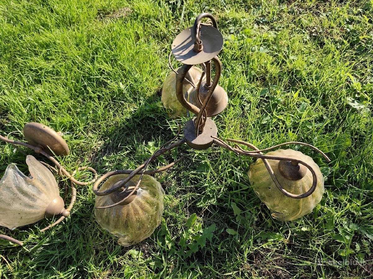 3 Šviestuvai alfa, 2 sieniniai, 1 lubinis - nuotraukos Nr. 2