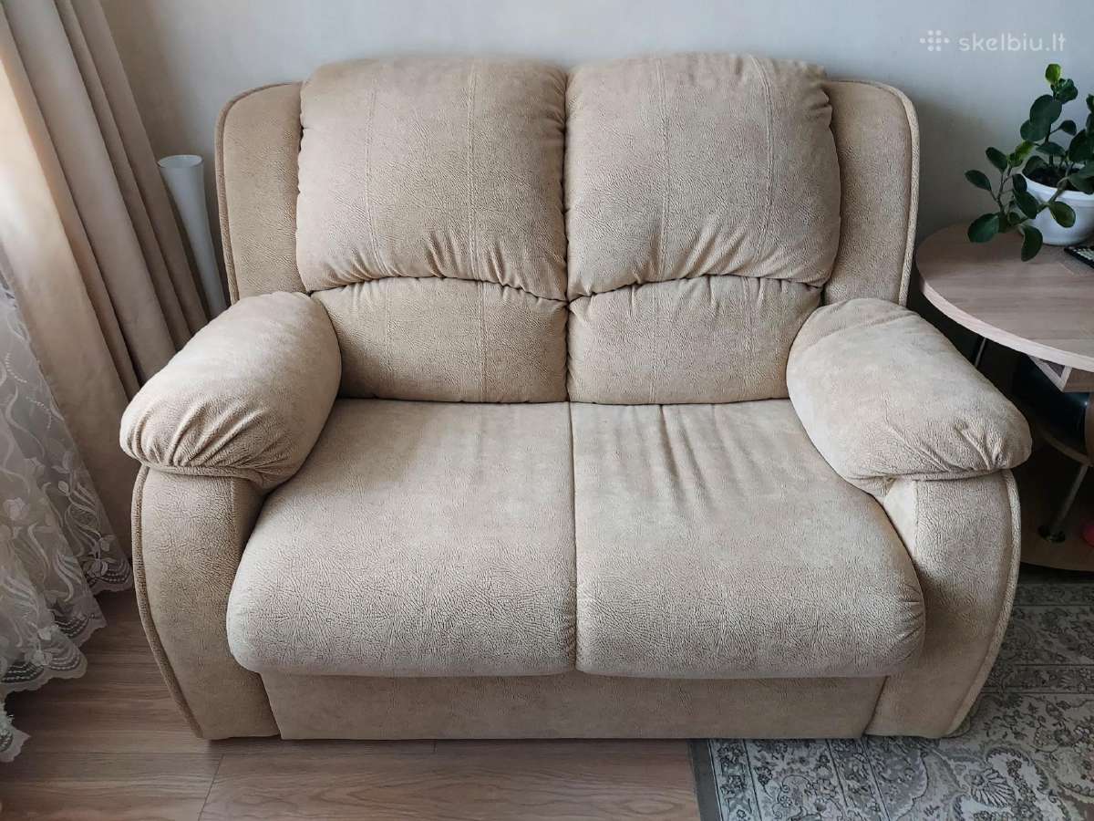 Parduodamas minkštas kampas ir dvivietė sofa. - nuotraukos Nr. 10