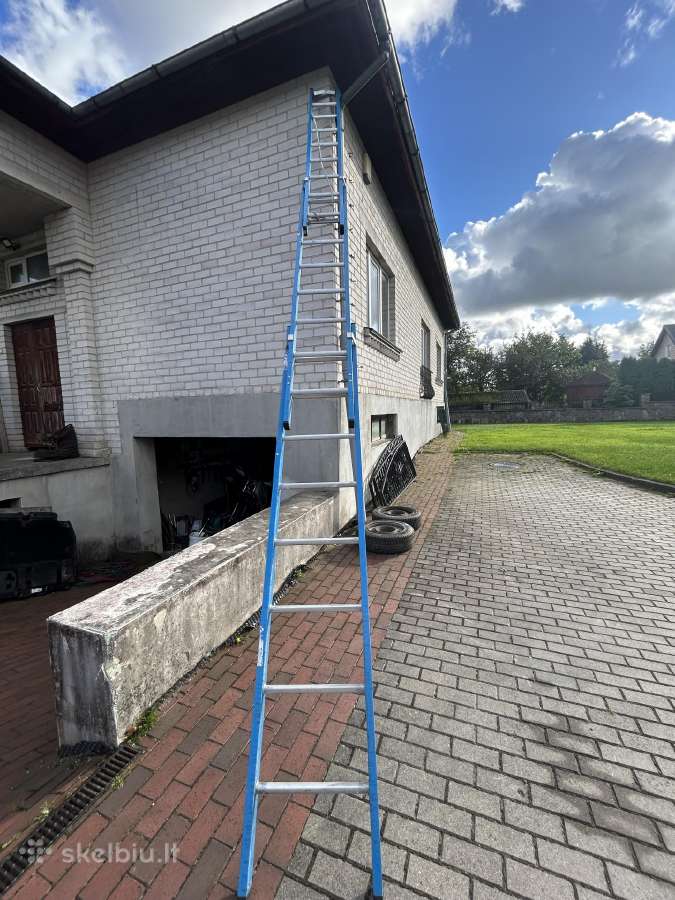 Stiklo pluošto kopėčios 6m - nuotraukos Nr. 2