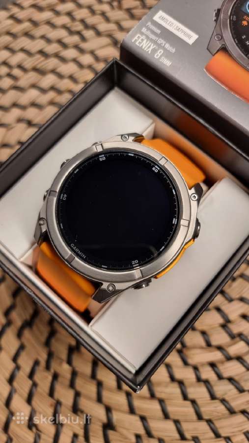 Garmin Fenix 8 Sapphire Titan 51mm - nuotraukos Nr. 2