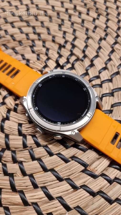 Garmin Fenix 8 Sapphire Titan 51mm - nuotraukos Nr. 4