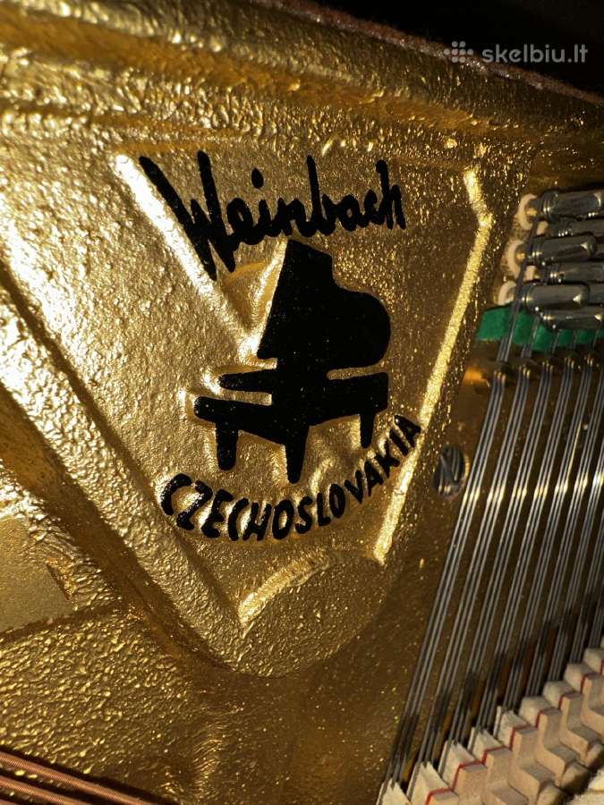 Parduodamas pianinas Weinbach Czechoslovakia - nuotraukos Nr. 6