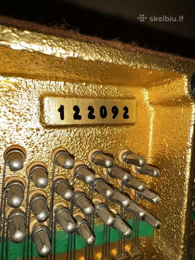 Parduodamas pianinas Weinbach Czechoslovakia - nuotraukos Nr. 7