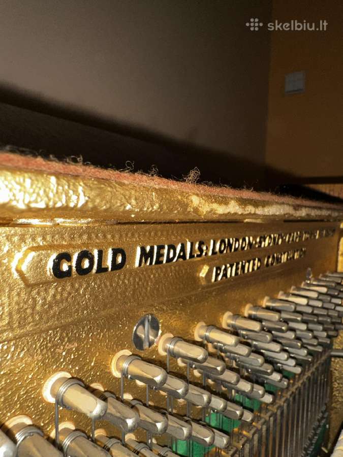 Parduodamas pianinas Weinbach Czechoslovakia - nuotraukos Nr. 8