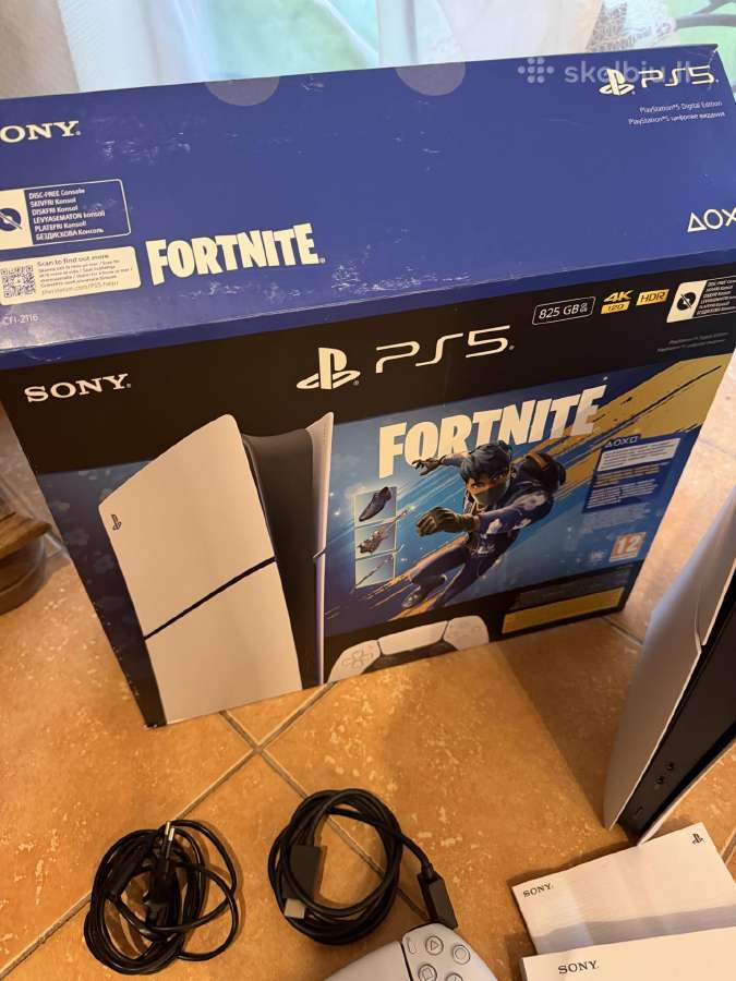 Playstation 5 slim digital - nuotraukos Nr. 5