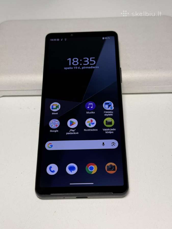 Sony Xperia 10 Vi Black 128gb - nuotraukos Nr. 3