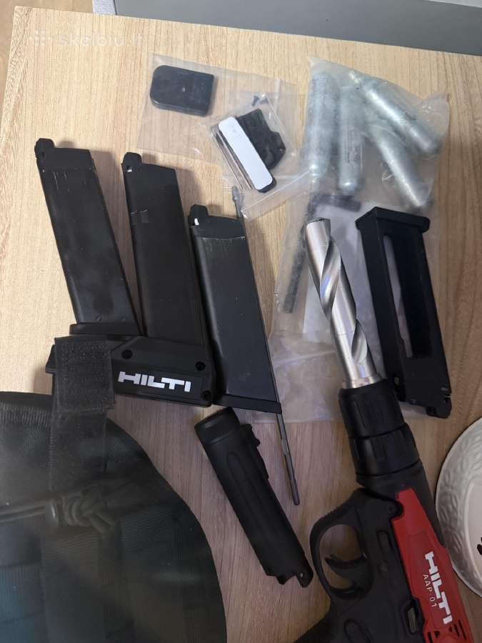 Airsoft gun Aap01 Milwaukee kit, 3 dėtuvės - nuotraukos Nr. 4