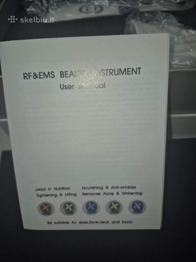 Ems veido masažuoklis ir Rgb prausiklis - nuotraukos Nr. 5