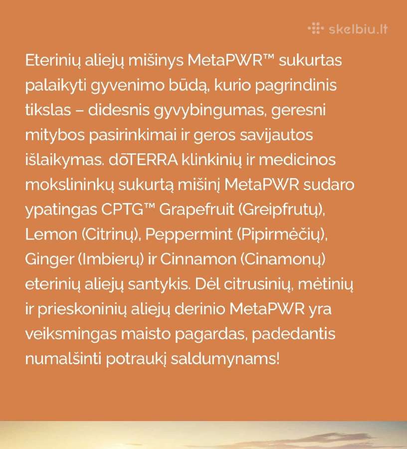 Naujas Doterra eterinis aliejus Metapwr - nuotraukos Nr. 4
