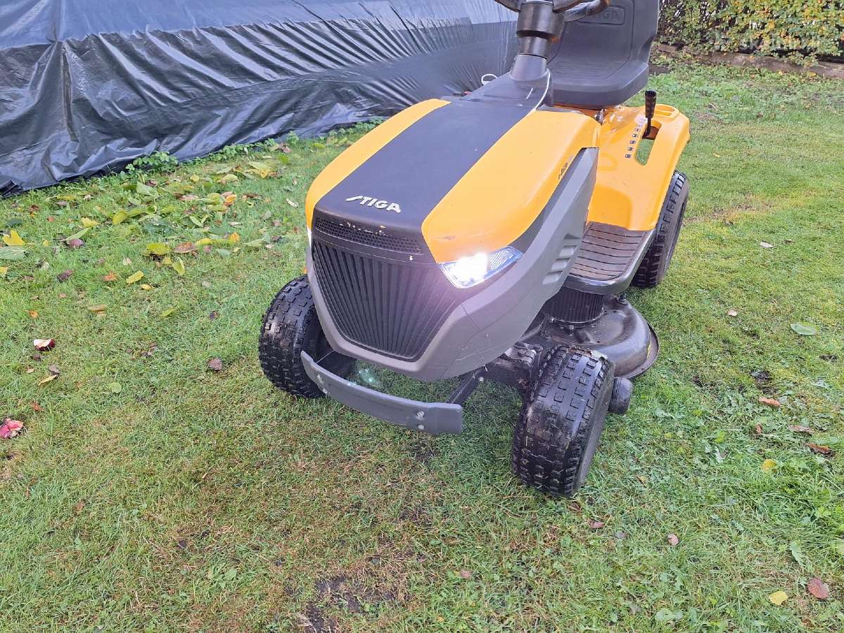 Sodo traktoriukas Stiga E-ride S500 elektrinis - nuotraukos Nr. 2
