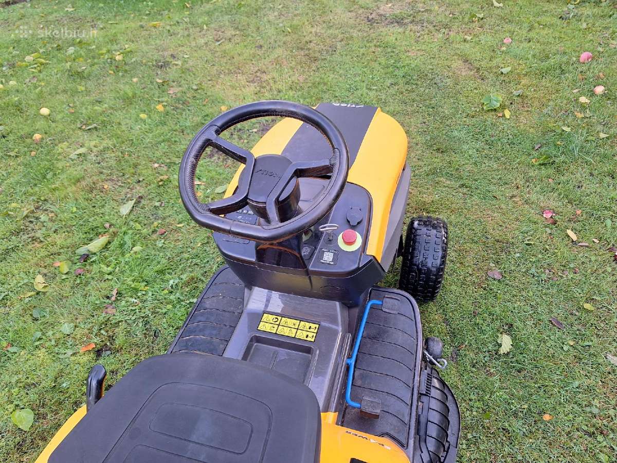 Sodo traktoriukas Stiga E-ride S500 elektrinis - nuotraukos Nr. 7