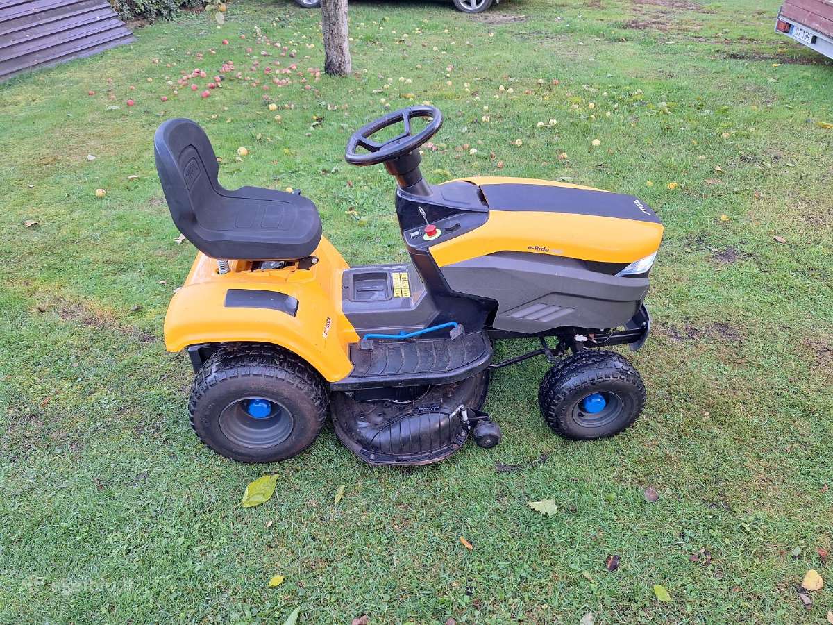 Sodo traktoriukas Stiga E-ride S500 elektrinis - nuotraukos Nr. 11