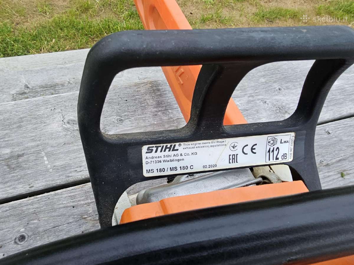 Stihl ms-180 - nuotraukos Nr. 4