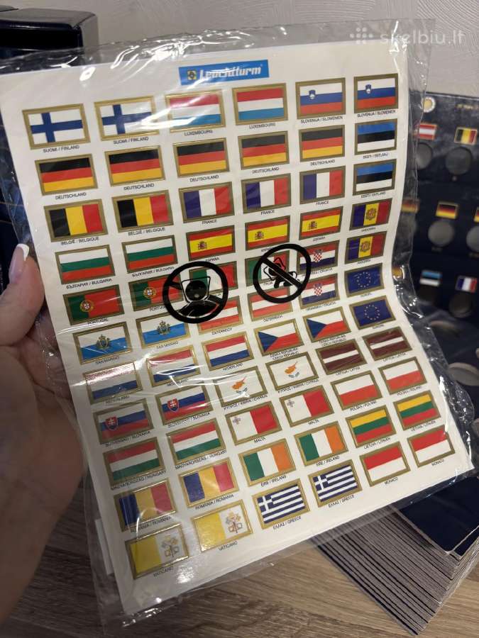 2 Eur monetų albumai - nuotraukos Nr. 4