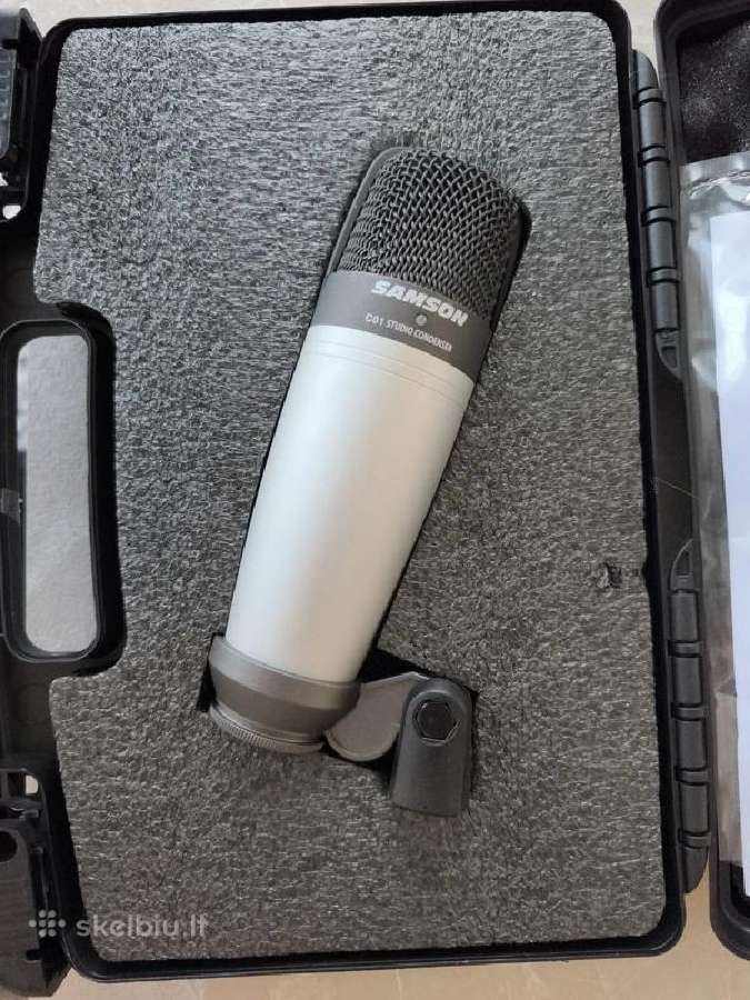 Samson C01 studijinis kondensatorinis mikrofonas - nuotraukos Nr. 2