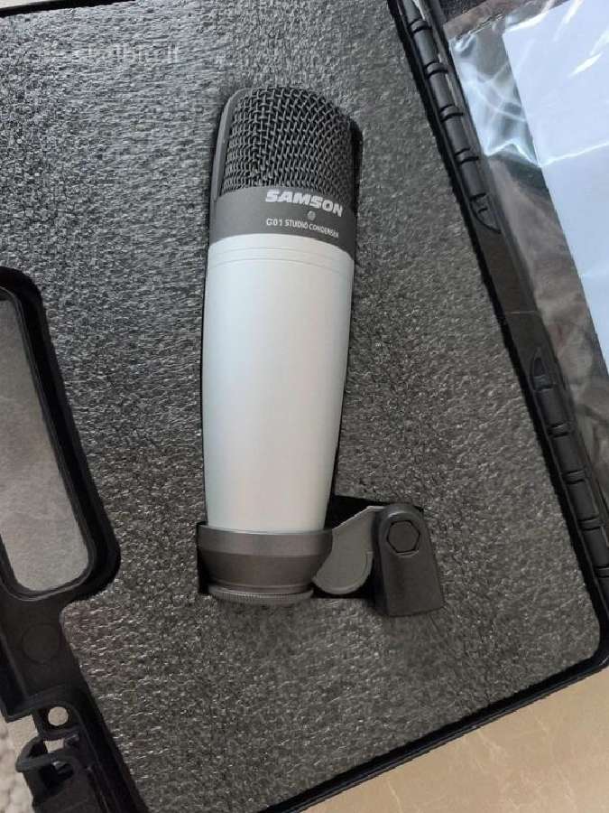 Samson C01 studijinis kondensatorinis mikrofonas - nuotraukos Nr. 4