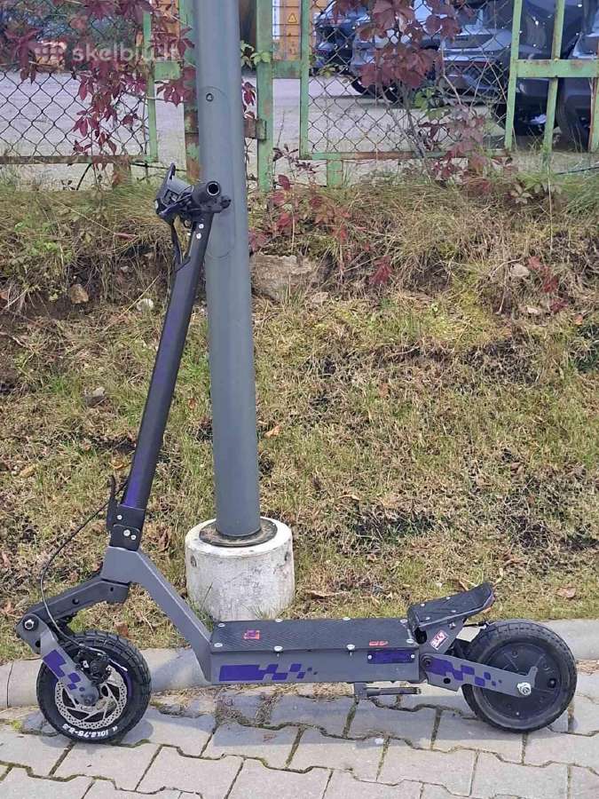 Parduodu 3mėnesiu naudota Kukirin G2 800 W 2026m. - nuotraukos Nr. 4