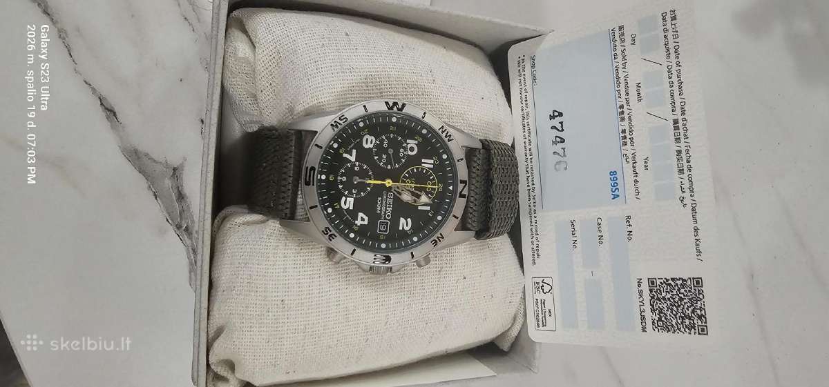 Seiko laikrodis - nuotraukos Nr. 2