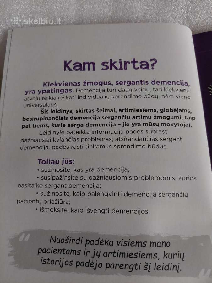 Ar galiu jums papasakoti apie demenciją ? - nuotraukos Nr. 4