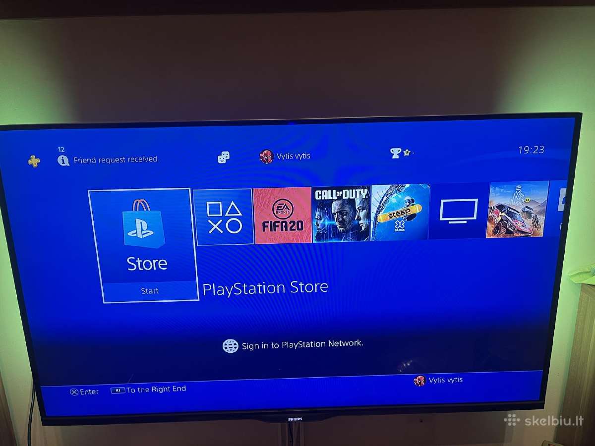 Playstation 4 (Fat) 500 GB - nuotraukos Nr. 7