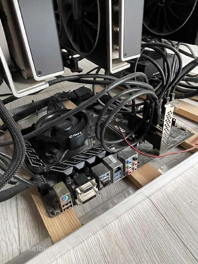 Mining Rig, Gpu, Rx 6800xt 16gb vaizdo plokštės - nuotraukos Nr. 4