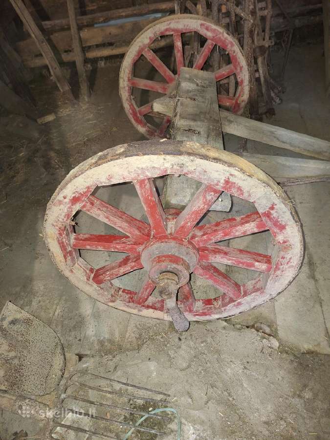 Senovinis arklinis vežimas - nuotraukos Nr. 2