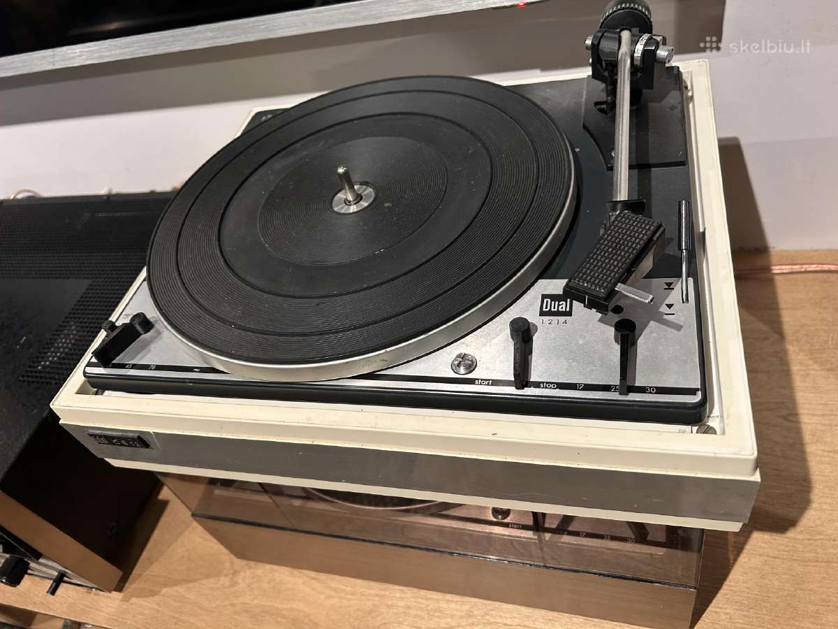 Dual 1214 patefonai - nuotraukos Nr. 6