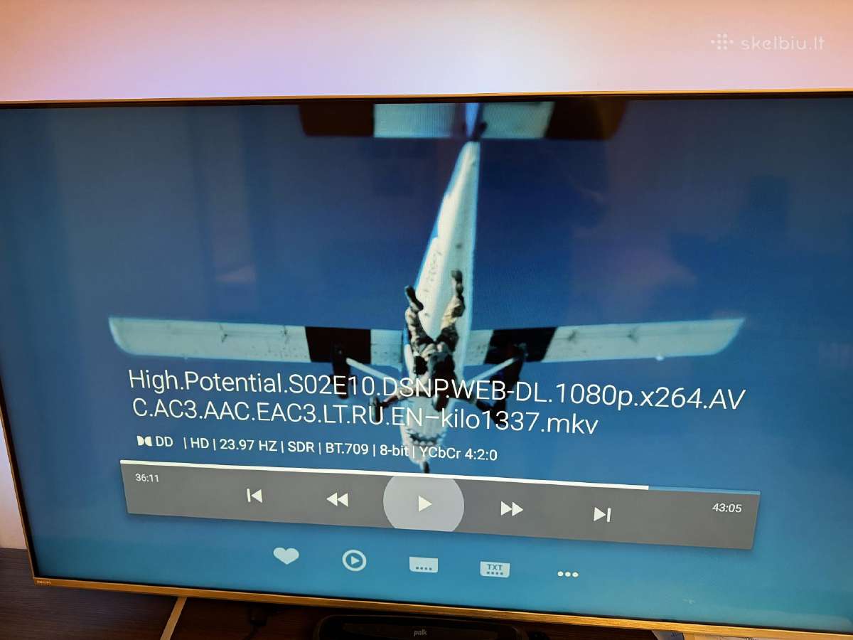 Philips 58pus8507 58 colių su nedideliu defektu - nuotraukos Nr. 5