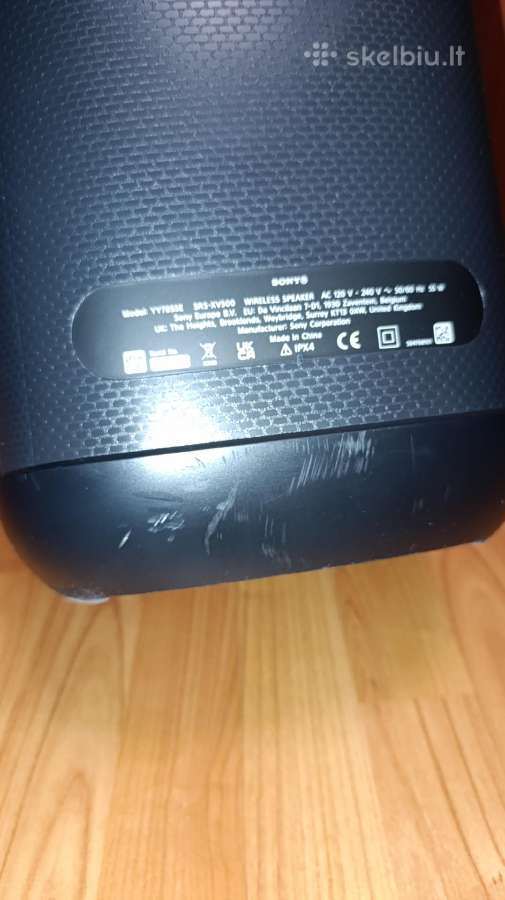 Praktiškai nauja Sony xv500 kolonėlė. - nuotraukos Nr. 9