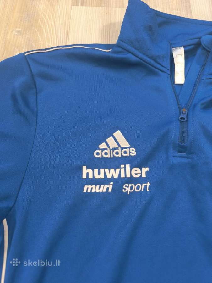 Mėlynas Adidas sportinis megztinis M dydžio - nuotraukos Nr. 2