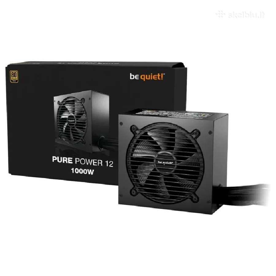 Naujas. Be Quiet Pure Power 12 1000w - nuotraukos Nr. 2