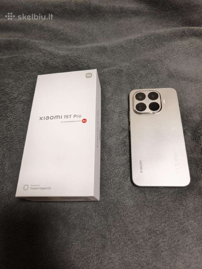 Xiaomi 15t Pro Su Pirkimo Čekiu. - nuotraukos Nr. 2