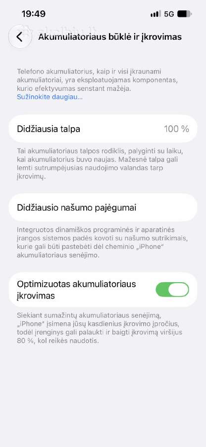 iPhone 13 White 128gb - nuotraukos Nr. 4