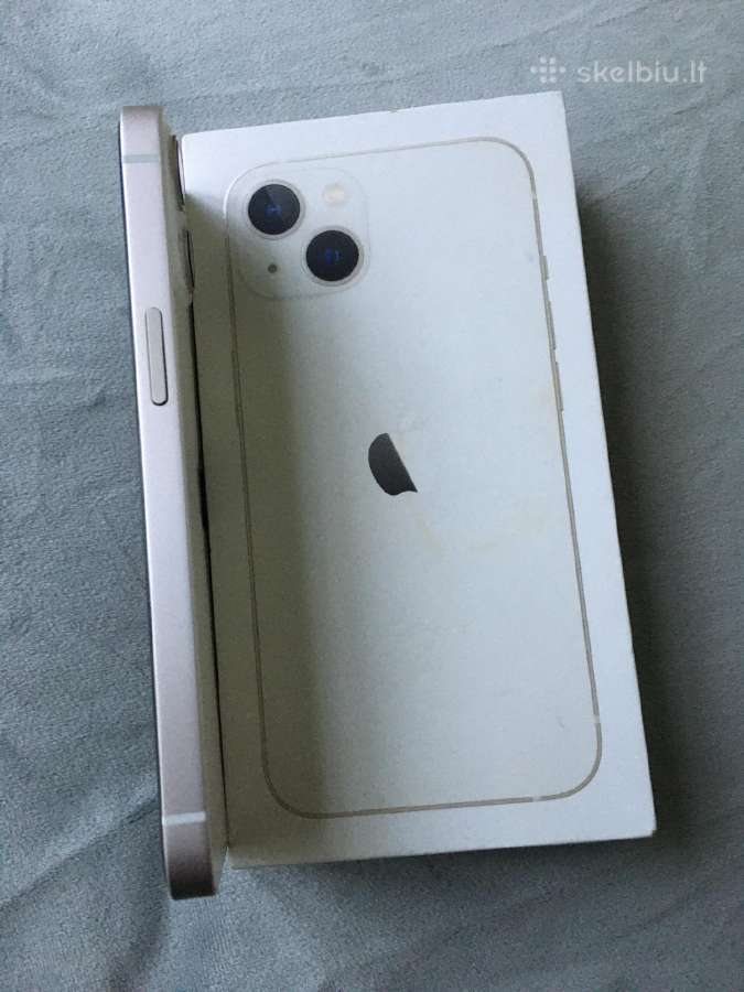 iPhone 13 White 128gb - nuotraukos Nr. 7