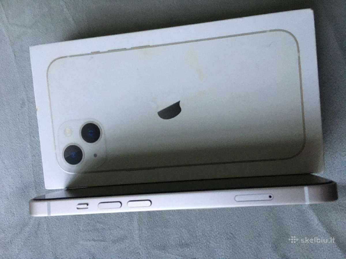 iPhone 13 White 128gb - nuotraukos Nr. 10