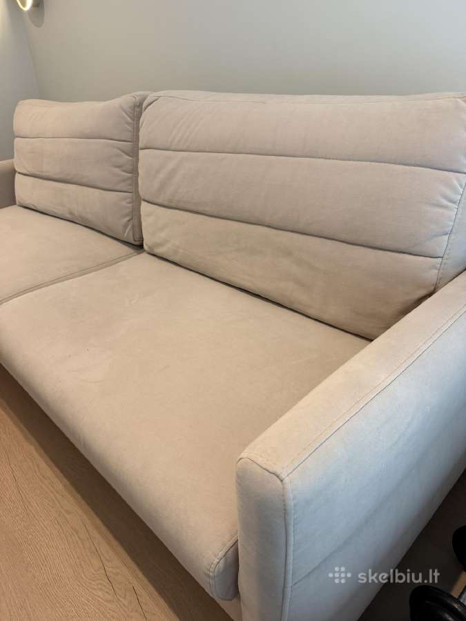 Sofa-lova smėlio spalvos - nuotraukos Nr. 2