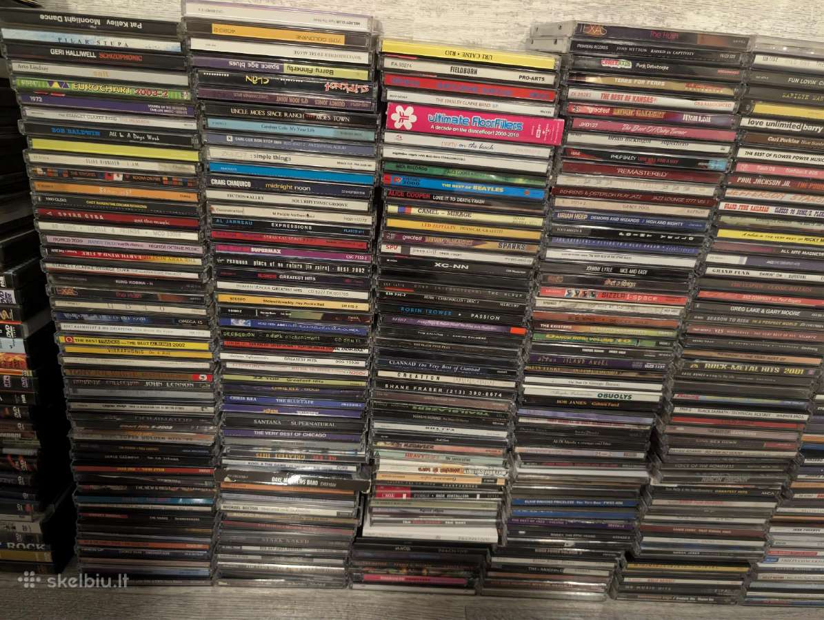Parduodama muzikos CD kolekcija urmu – 566 vnt. - nuotraukos Nr. 2