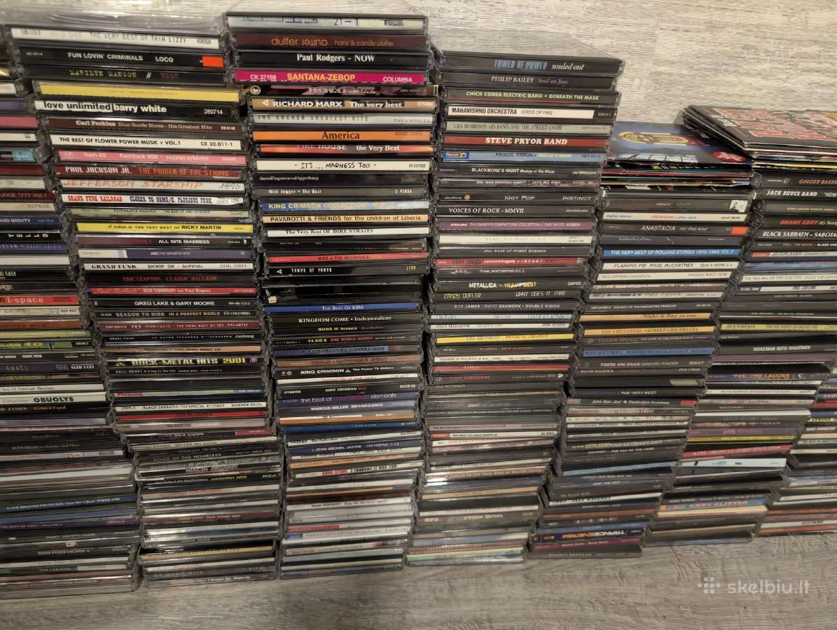 Parduodama muzikos CD kolekcija urmu – 566 vnt. - nuotraukos Nr. 3