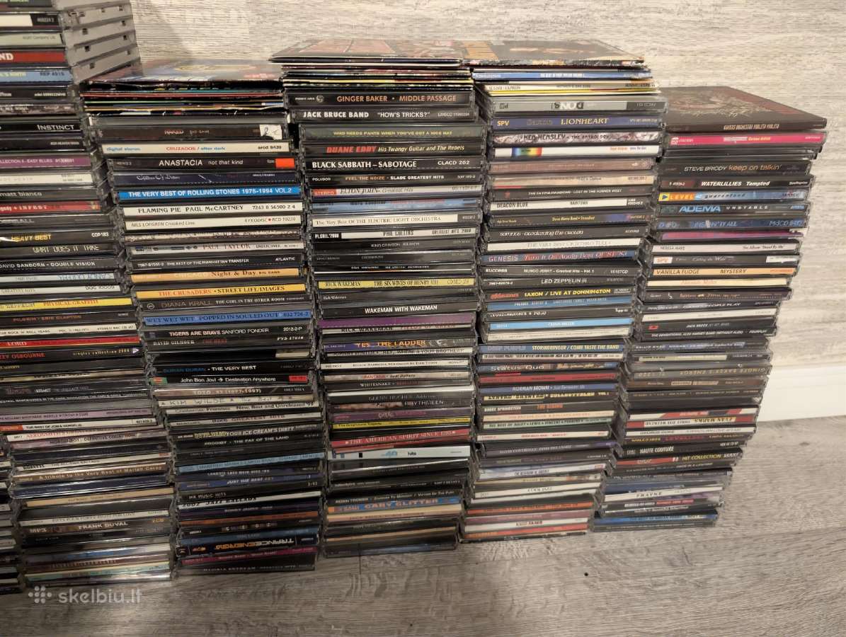 Parduodama muzikos CD kolekcija urmu – 566 vnt. - nuotraukos Nr. 4