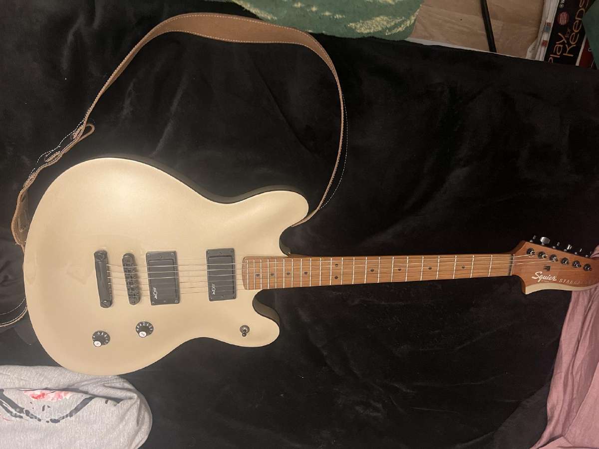 Squier fender Gitara Starcaster - nuotraukos Nr. 2