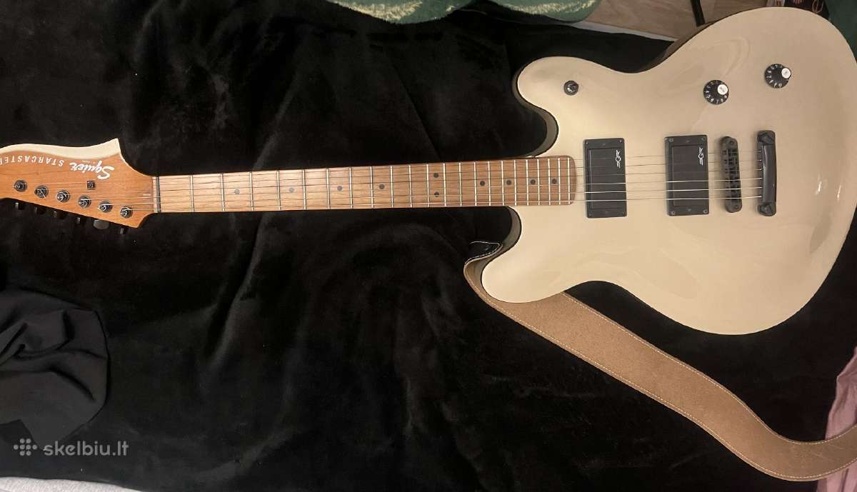 Squier fender Gitara Starcaster - nuotraukos Nr. 3