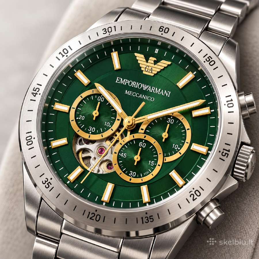 Emporio Armani vyriškas laikrodis Ar 60053 - nuotraukos Nr. 3