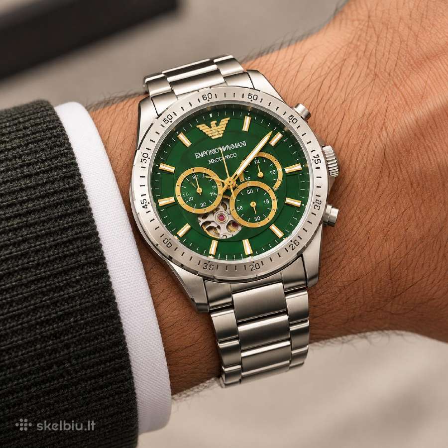 Emporio Armani vyriškas laikrodis Ar 60053 - nuotraukos Nr. 4